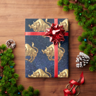 Papel De Regalo Taurus Zodiac