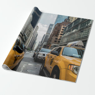 Papel De Regalo Taxis amarillos icónicos de New York City