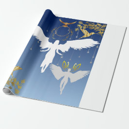 Papel De Regalo taza de café: ángeles hermosos y graciosos