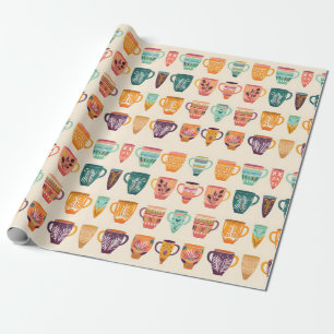 Papel De Regalo Tazas de café