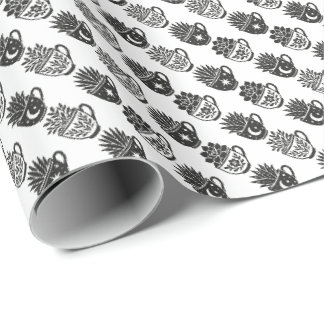 Papel De Regalo Tazas de Suculentas
