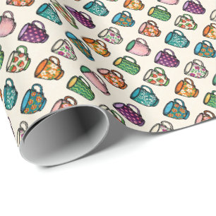Papel De Regalo Tazas de Té