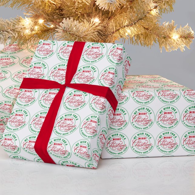 Papel De Regalo Te Deseamos Una Feliz Navidad (Subido por el creador)