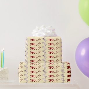 Papel de regalo Te Quiero