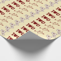 Papel de regalo Te Quiero