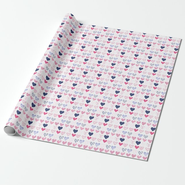 Papel De Regalo Te quiero tanto mi amor (Desenrollado)