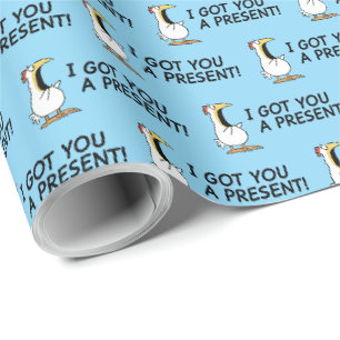 Papel De Regalo TE TRAJE UN REGALO! gallina gritona