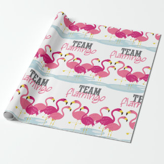 Papel De Regalo Team Flamingo