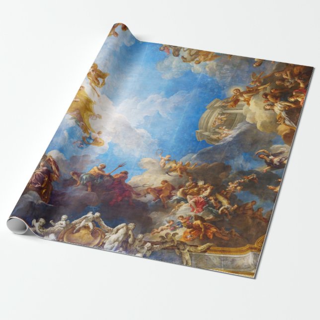 Papel De Regalo Techo de Hércules en el castillo de Versalles (Desenrollado)