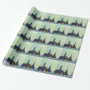 Papel De Regalo Techos del Gran Palacio de Bangkok Tailandia
