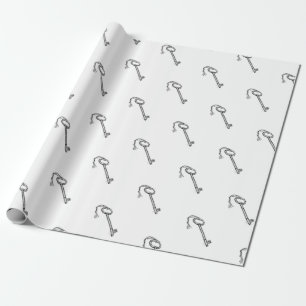 Papel De Regalo Tecla antigua