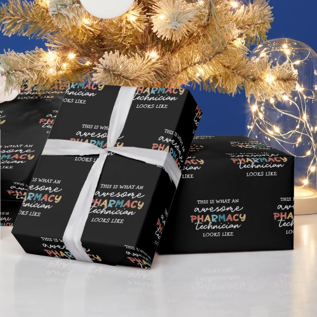 Papel De Regalo Técnico de farmacia Impresionante Farmacia Funny (Vacaciones)