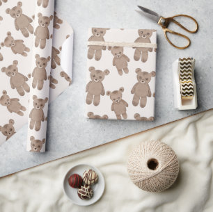 Papel De Regalo Teddy Bear Baby Shower
