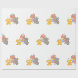 Papel De Regalo Teddy Bear Birthday Party 