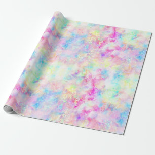 Papel De Regalo Teja de arcoiris pastel