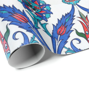Papel De Regalo teja del iznik