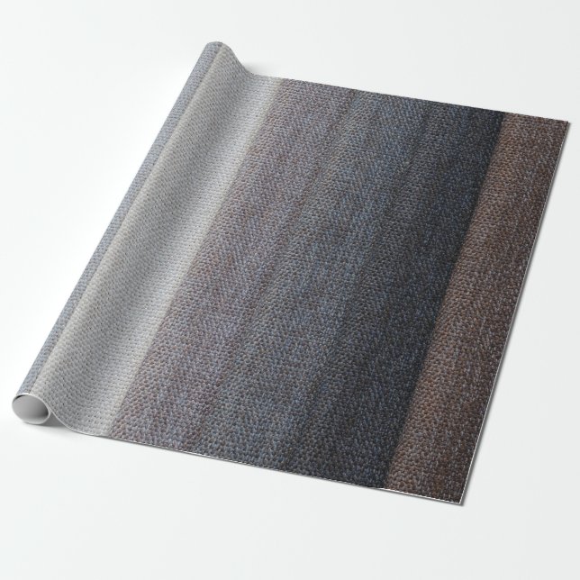 Papel De Regalo Tejido de tejido de algodón textil (Desenrollado)