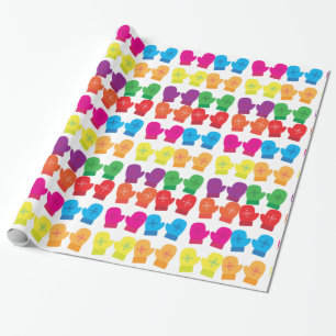 Papel De Regalo Tejido multicolor Mittens Thunder_Cove