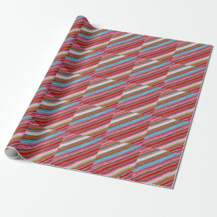 Papel De Regalo Tejidos de lana rayada: acogedores, elegantes