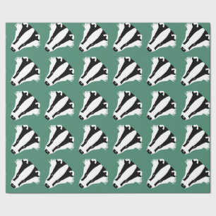Papel De Regalo Tejones