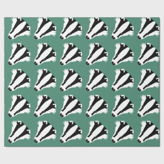Papel De Regalo Tejones