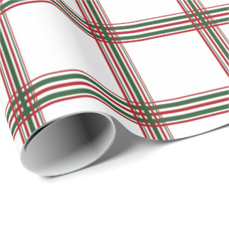 Papel De Regalo Tela escocesa del navidad