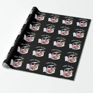 Papel De Regalo Tela Gauze Los Blues Divertido Castigo Pun Oscuro 