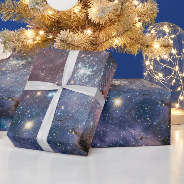 Papel De Regalo Telescopio Hubble de la Nebulosa de la Carina Roja (Vacaciones)