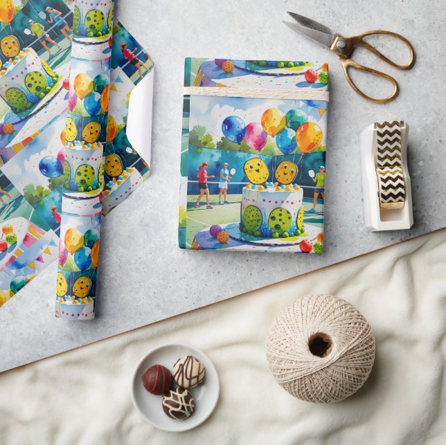 Papel De Regalo Tema de la fiesta de cumpleaños (Artesanía)