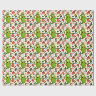 Papel De Regalo Tema de los Navidades de bolas de bolas