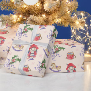 Papel De Regalo Tema de Navidad del Cascanueces