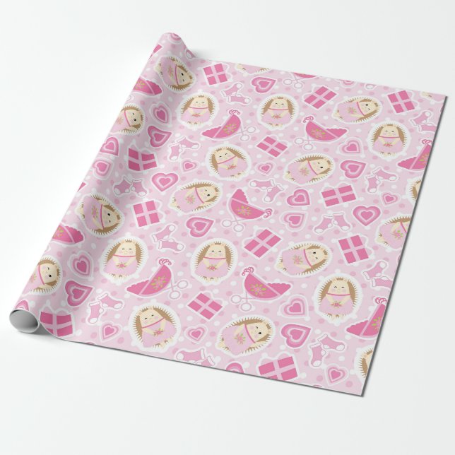 Papel De Regalo Tema del bebé (Desenrollado)