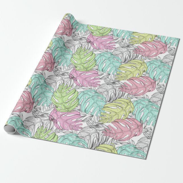 Papel De Regalo Tema veraniego (Desenrollado)