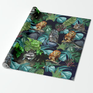 Papel De Regalo Temas de celebración de fiestas nocturnos