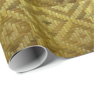 Papel de regalo temático hawaiano tropical del