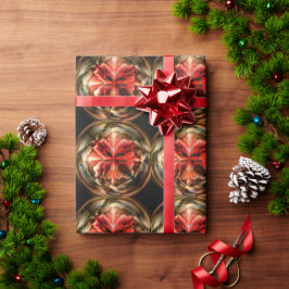Papel De Regalo Tempestad II (Rojo)