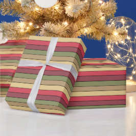 Papel De Regalo Temporada De Caída Colores De Tono De La Tierra En