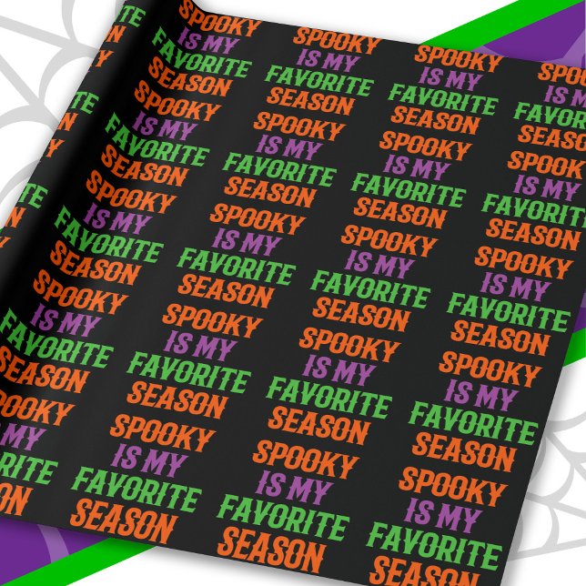 Papel De Regalo Temporada de fantasía Feliz Halloween Funny Hallow (Subido por el creador)