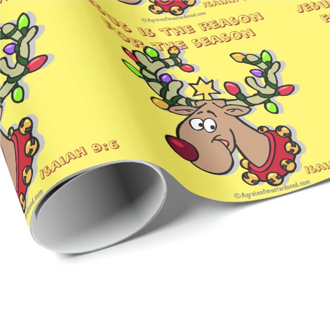 Papel De Regalo Temporada de Jesús (Esquina del rollo)