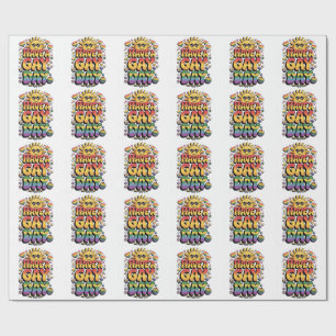 Papel De Regalo Ten un Día Gay Mes del Orgullo LGBT