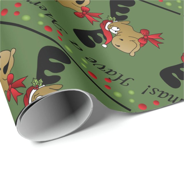 Papel De Regalo Tener moras en los Moosemas | NAVIDADES (Esquina del rollo)