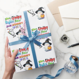 Papel De Regalo Tener noches espeluznantes llenas de deliciosos du