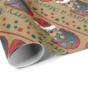 Papel De Regalo Tenga Felices Navidad de Mousemas un  