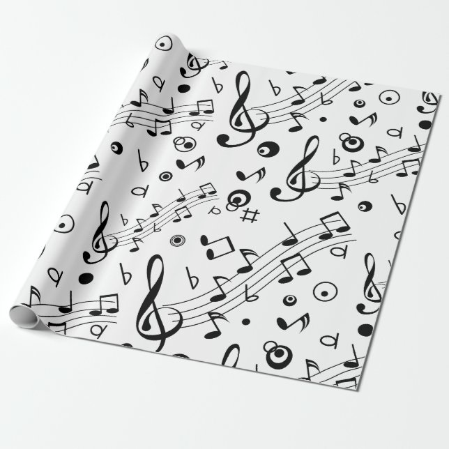 Papel De Regalo Tengo la música en mí (Desenrollado)