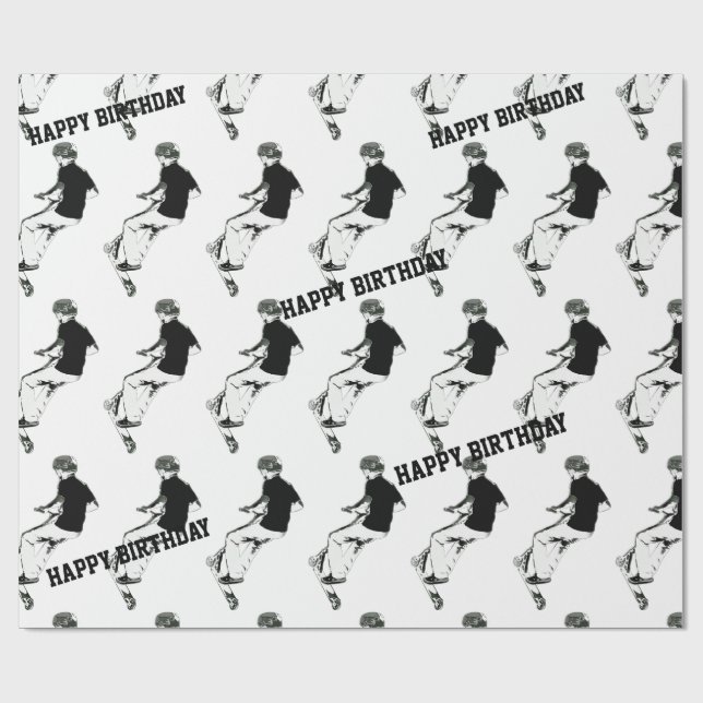 Papel De Regalo ¡Tengo Un Poco De Aire! - Stunt Scooter Trick (Superficie plana)