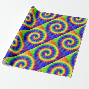 Papel De Regalo Teñido anudado Starburst