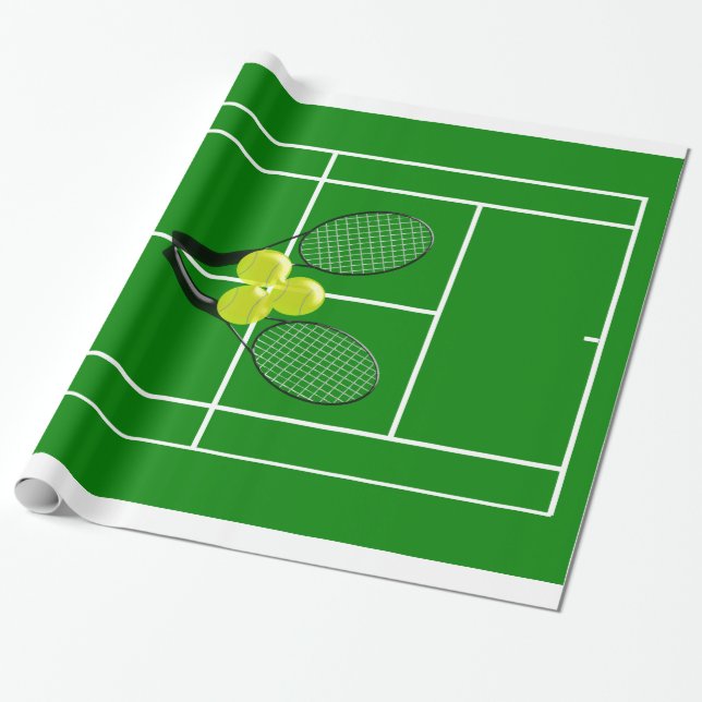 Papel De Regalo Tenis (Desenrollado)