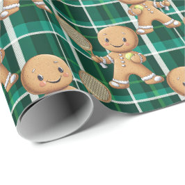 Papel De Regalo Tenis Gingerbread 🎾 Grand Slam 🎄