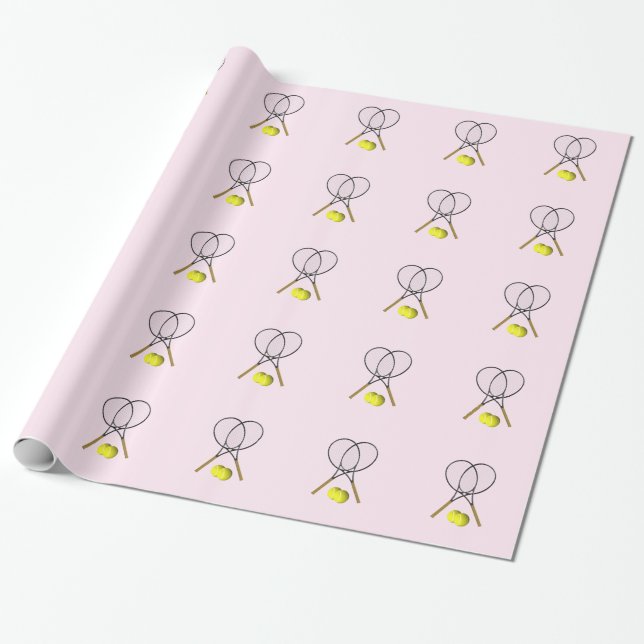 Papel De Regalo Tenis Pink Sports (Desenrollado)