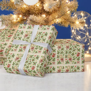 Papel De Regalo Tenis temático de Navidad para jugador